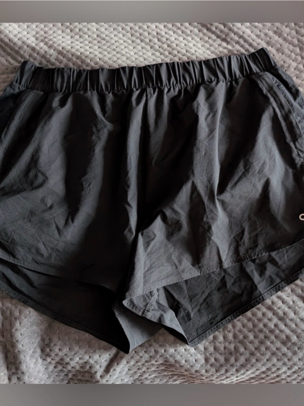 Alo Black Women's Athletic Shorts - Lightweight Performance